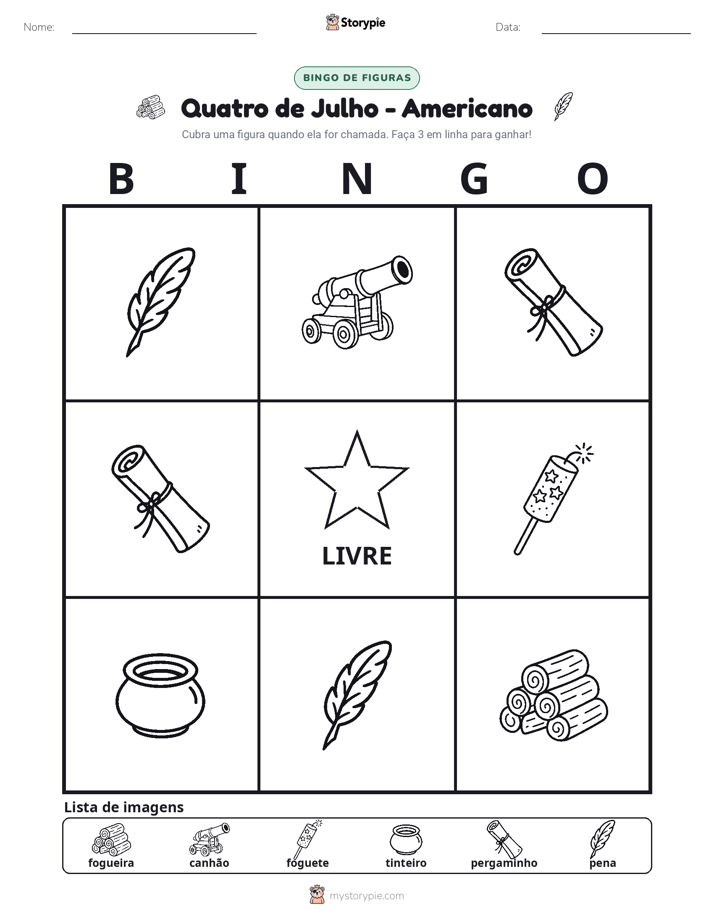 Bingo de Imagens