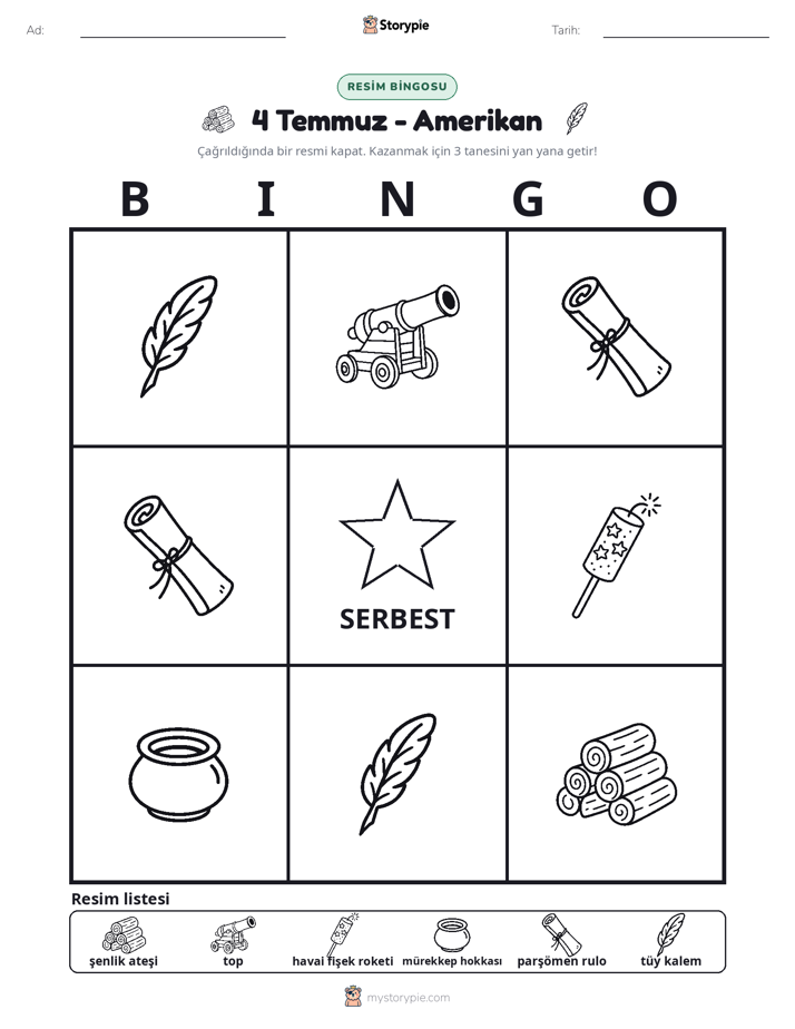 Resim Bingo