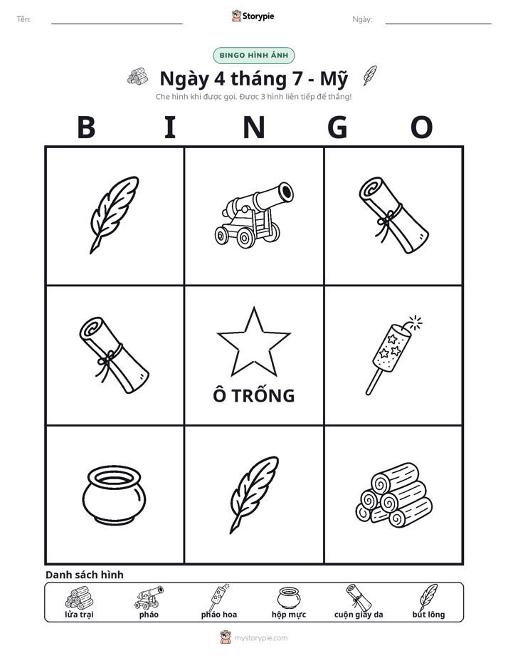 Bingo Hình Ảnh