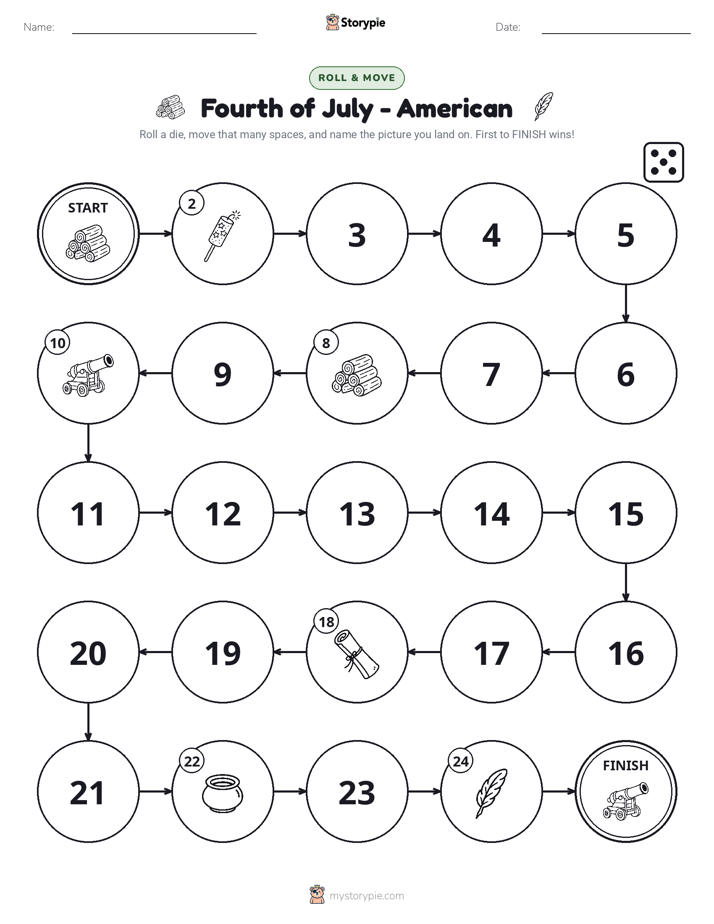 Roll & Move Game
