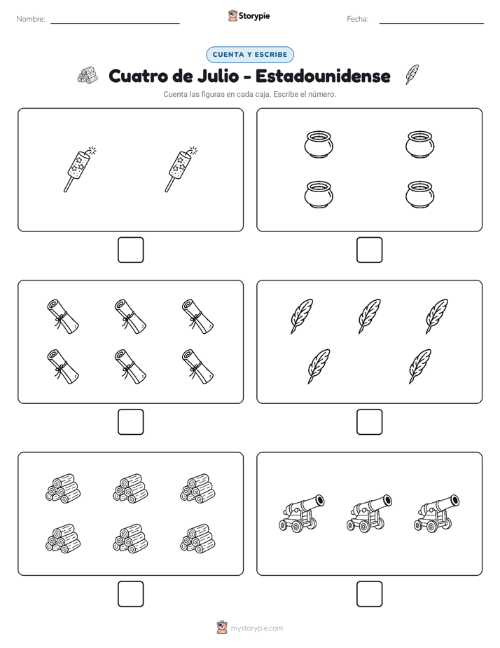 Cuenta y Escribe