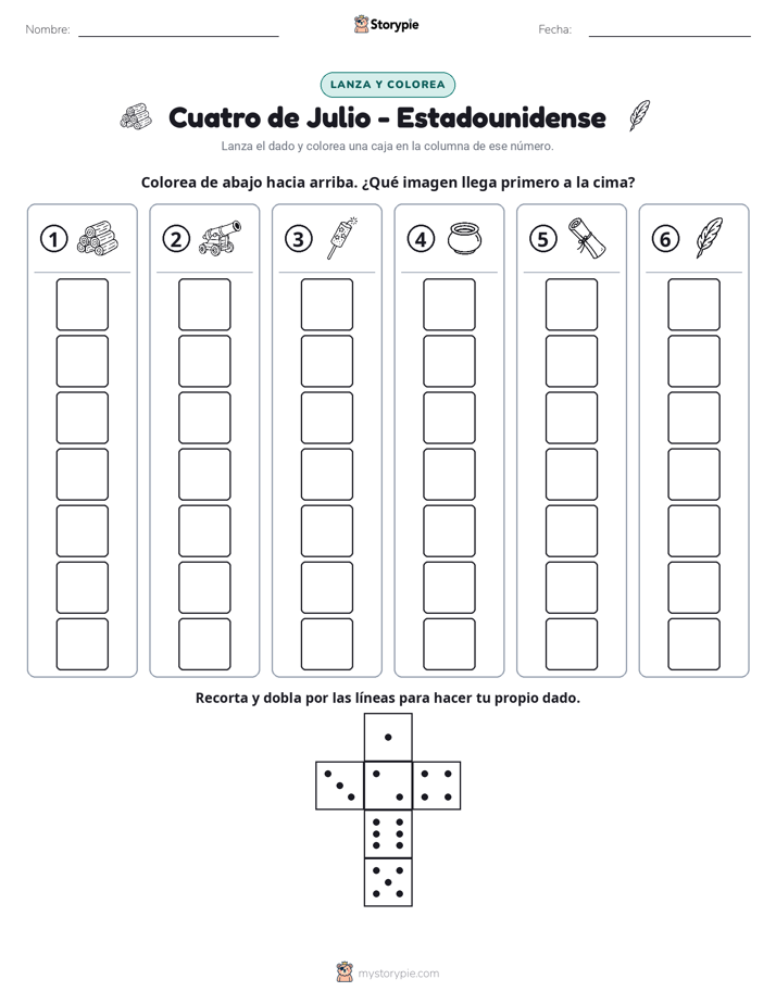 Rueda y Colorea