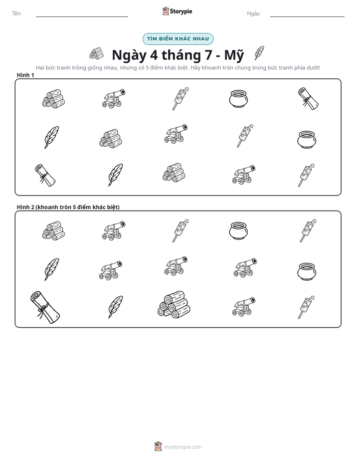 Tìm Sự Khác Biệt