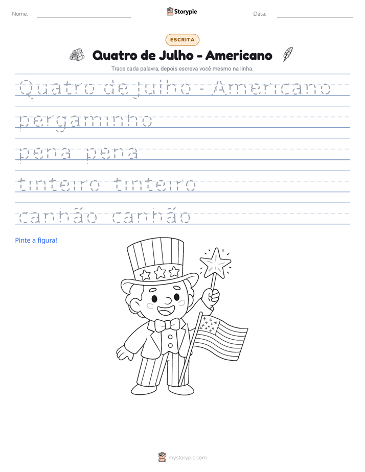 Prática de Escrita