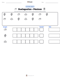 Guelaguetza - Mexican printable worksheet preview