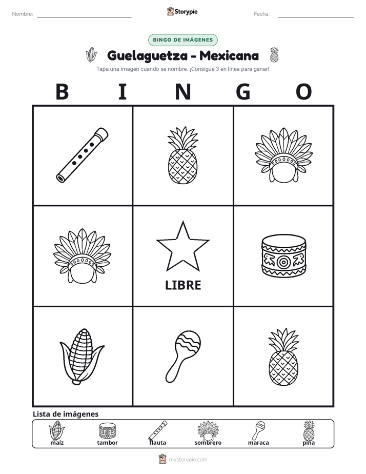 Bingo de Imágenes