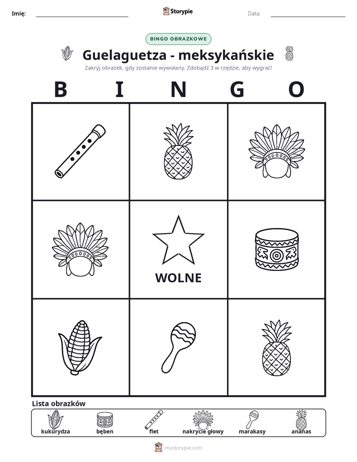Bingo obrazkowe
