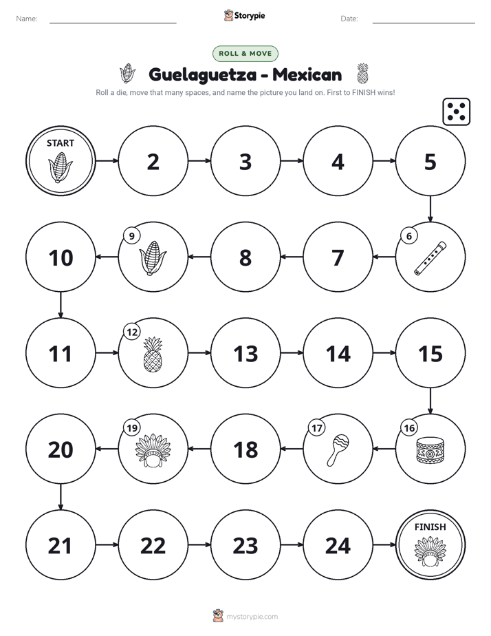 Roll & Move Game