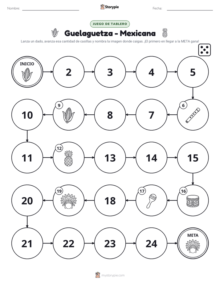 Juego de Rueda y Avanza
