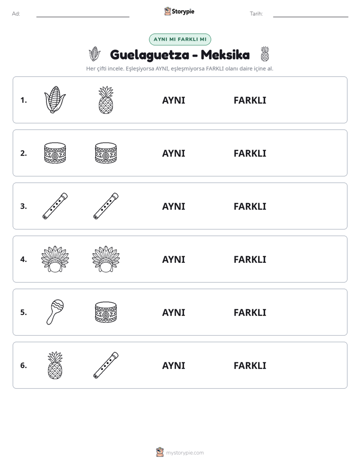 Aynı mı Farklı mı