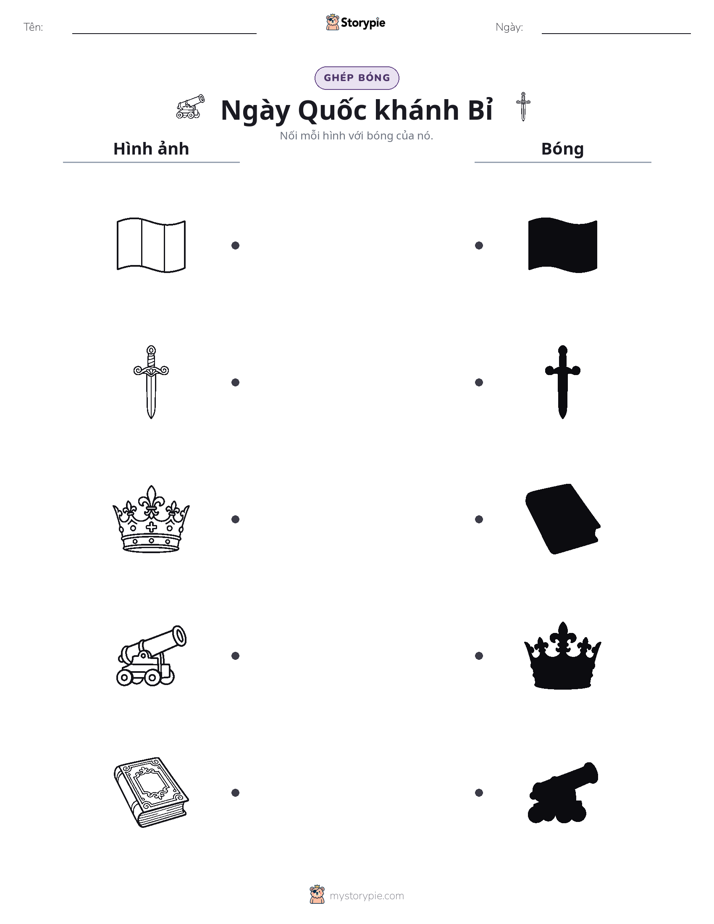 Ghép Hình Bóng