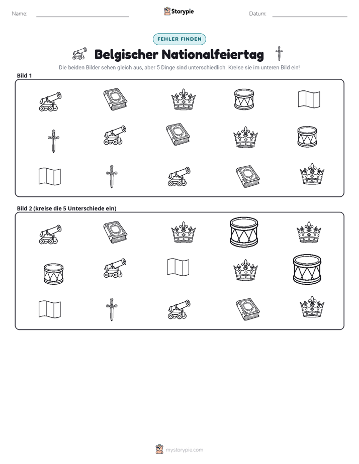 Finde den Unterschied