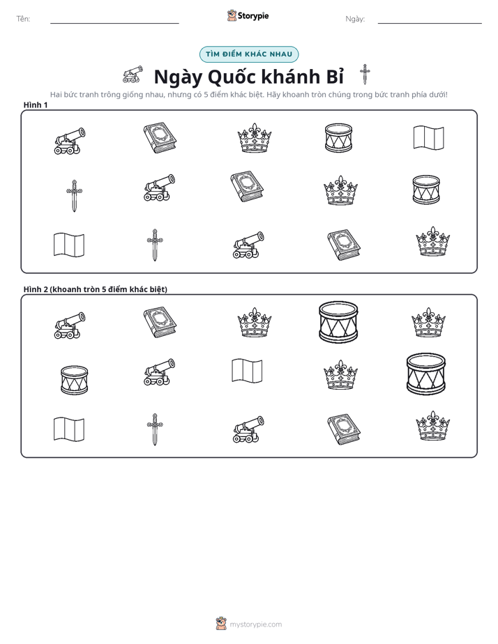 Tìm Sự Khác Biệt