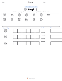 Aperçu de la feuille de travail imprimable Nyepi