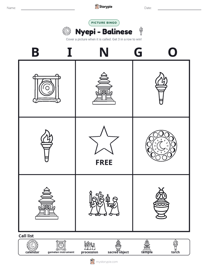 Picture Bingo