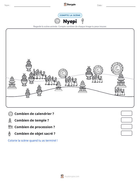 Scène de Comptage