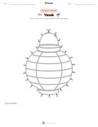 Anteprima della scheda stampabile di Vesak