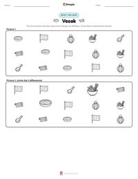 Vesak printable worksheet preview