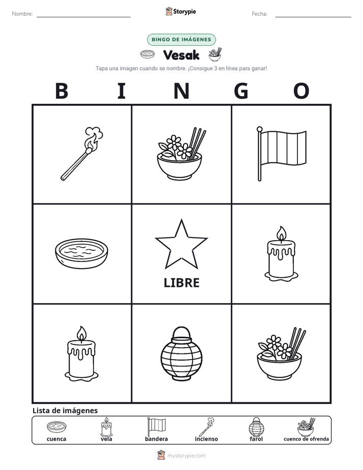 Bingo de Imágenes