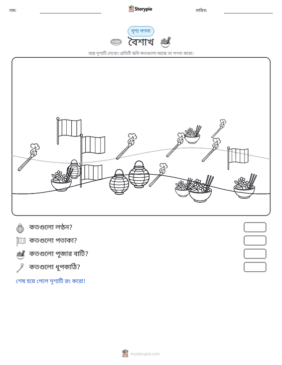 গণনা দৃশ্য