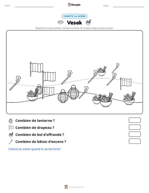 Scène de Comptage
