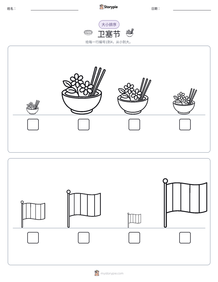 大小排序