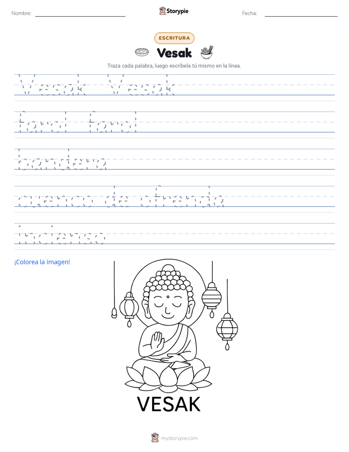 Práctica de Escritura
