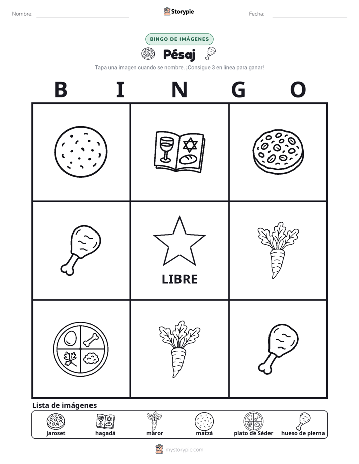 Bingo de Imágenes