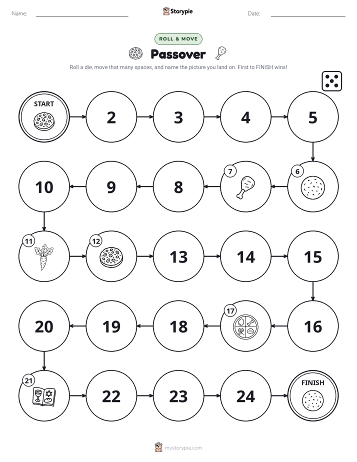 Roll & Move Game