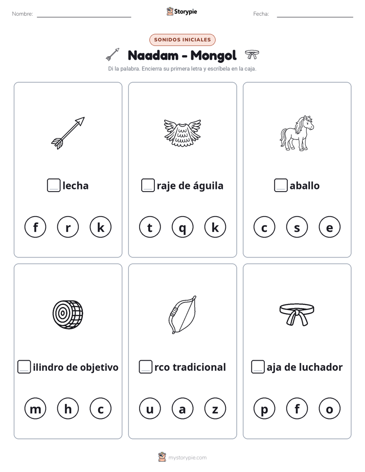 Sonidos Iniciales