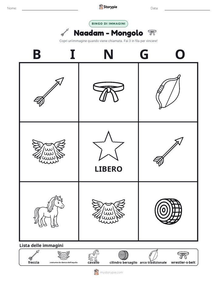 Bingo delle Immagini