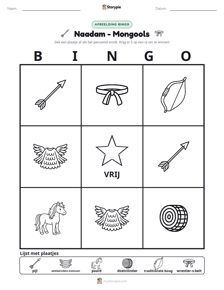 Afbeelding Bingo