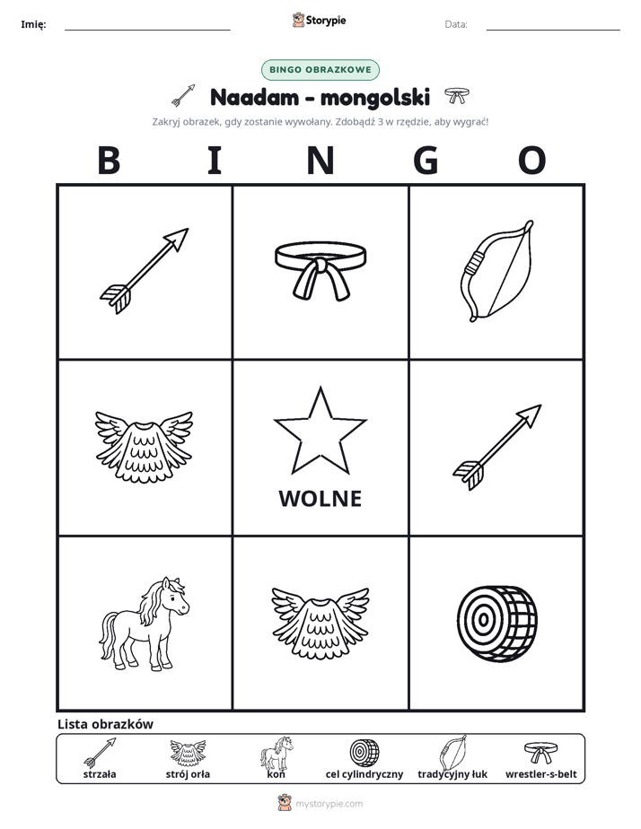 Bingo obrazkowe