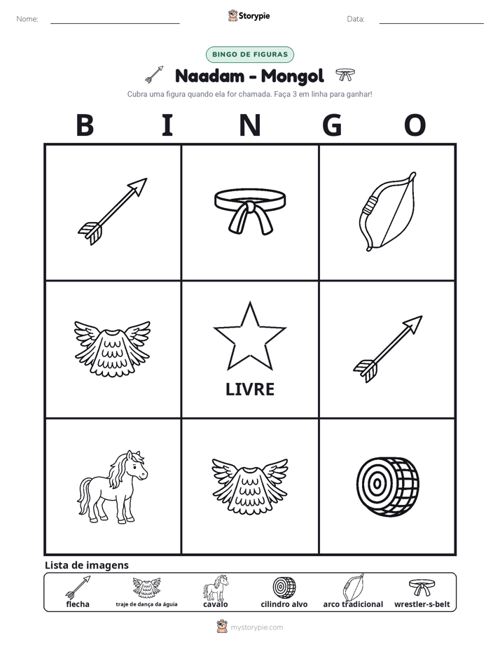 Bingo de Imagens