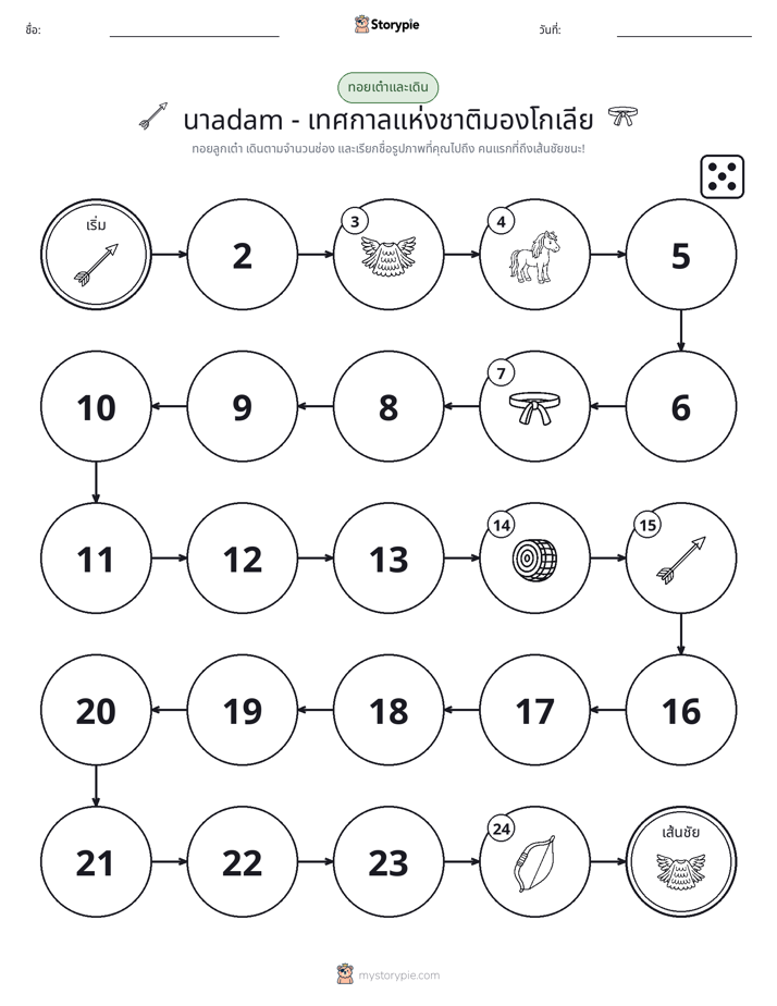 เกมโรล & เคลื่อนที่