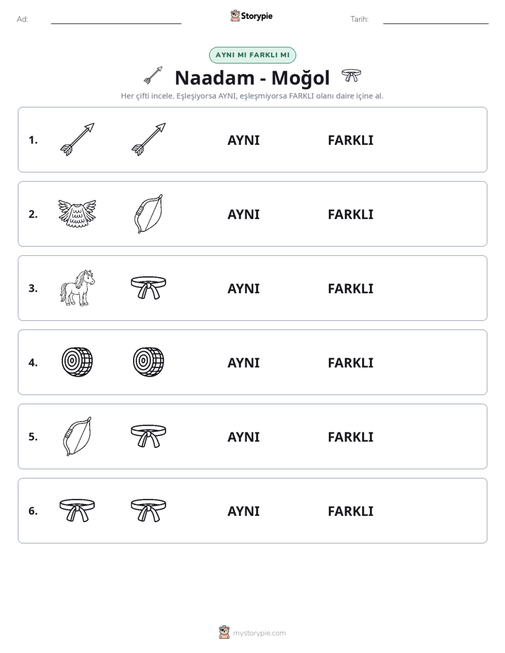 Aynı mı Farklı mı