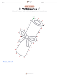 Weltkindertag druckbare Arbeitsblatt Vorschau