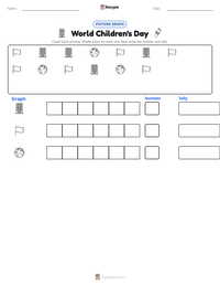 World Children's Day printable worksheet preview