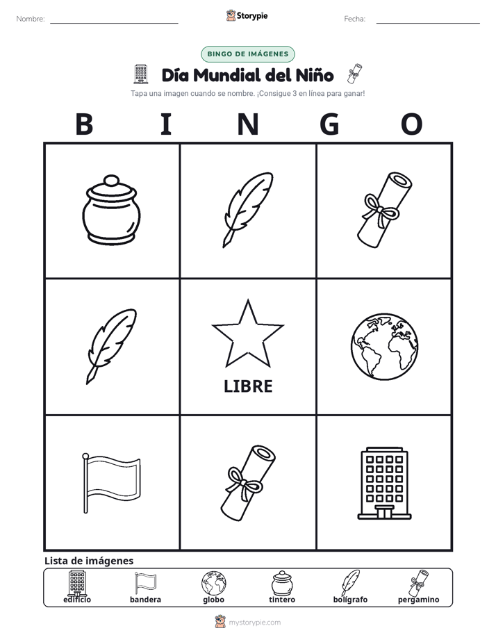 Bingo de Imágenes