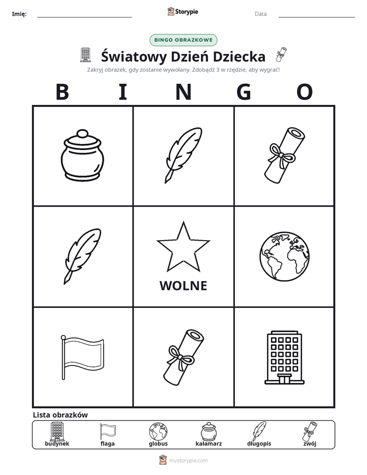 Bingo obrazkowe