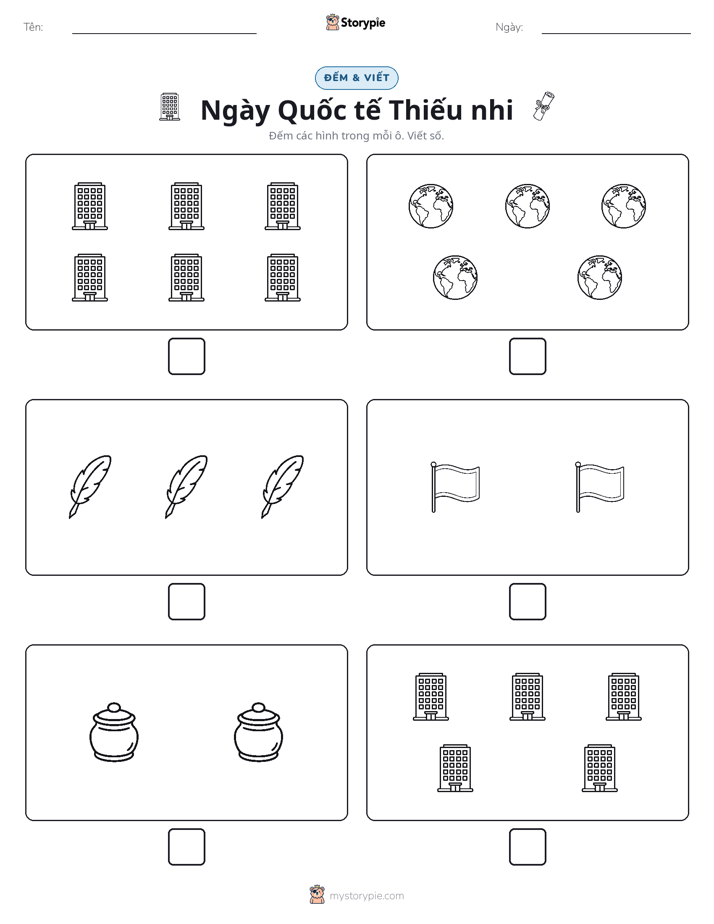 Đếm & Viết