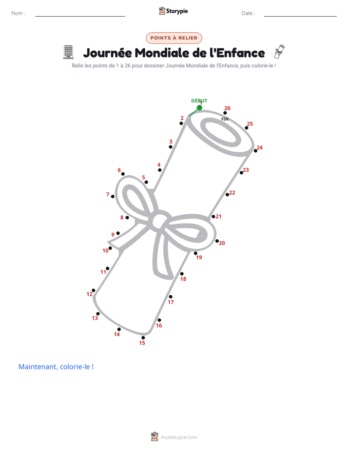 Relie les points