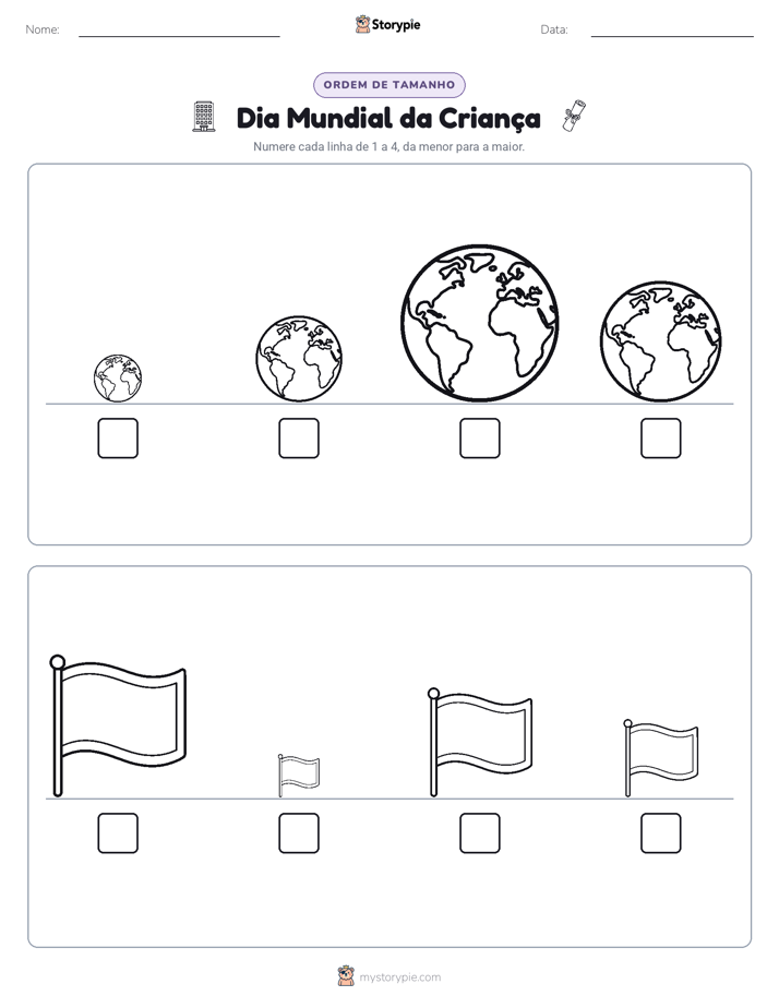 Ordem de Tamanho