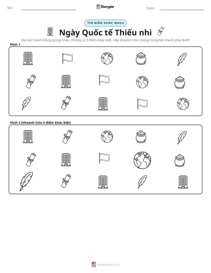 Tìm Sự Khác Biệt