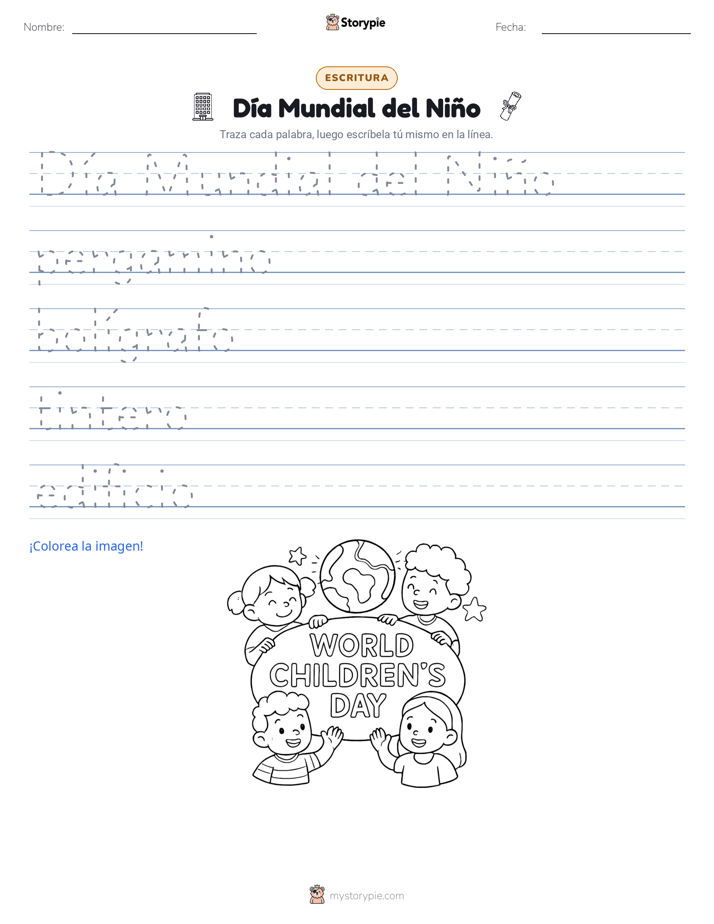Práctica de Escritura