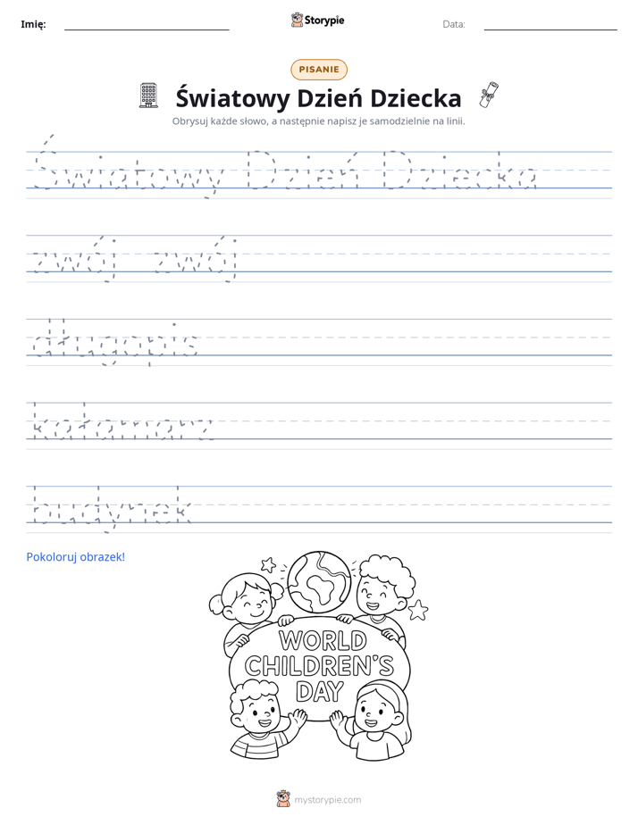 Ćwiczenie Pisania