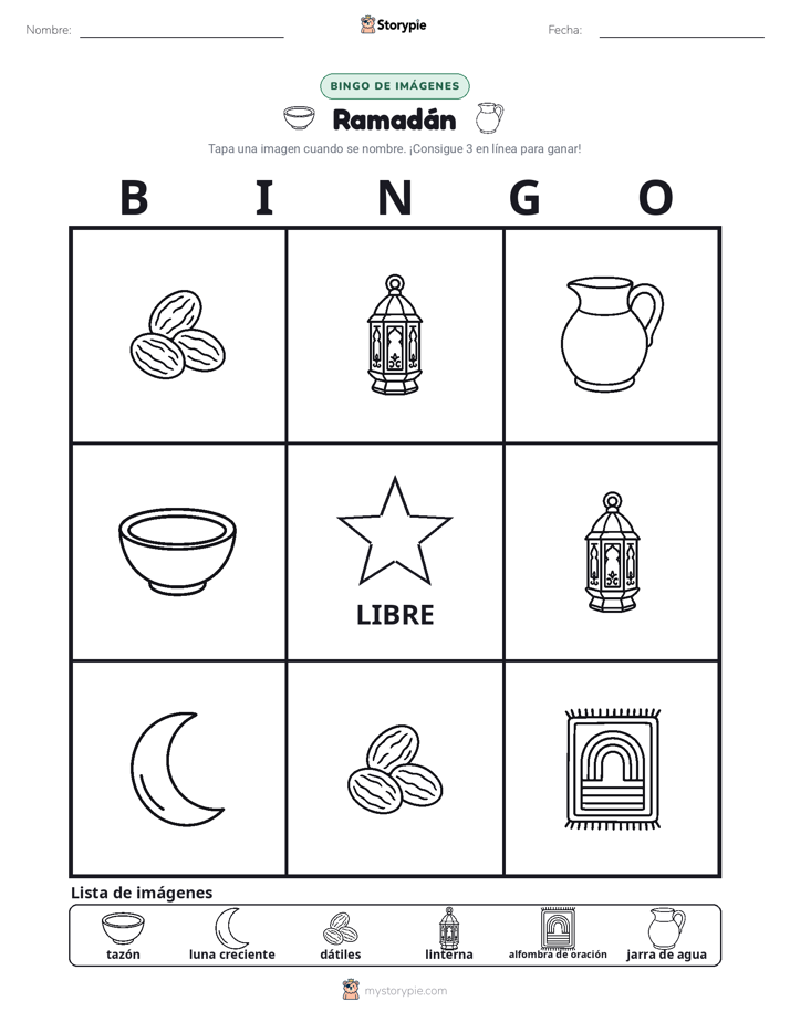 Bingo de Imágenes