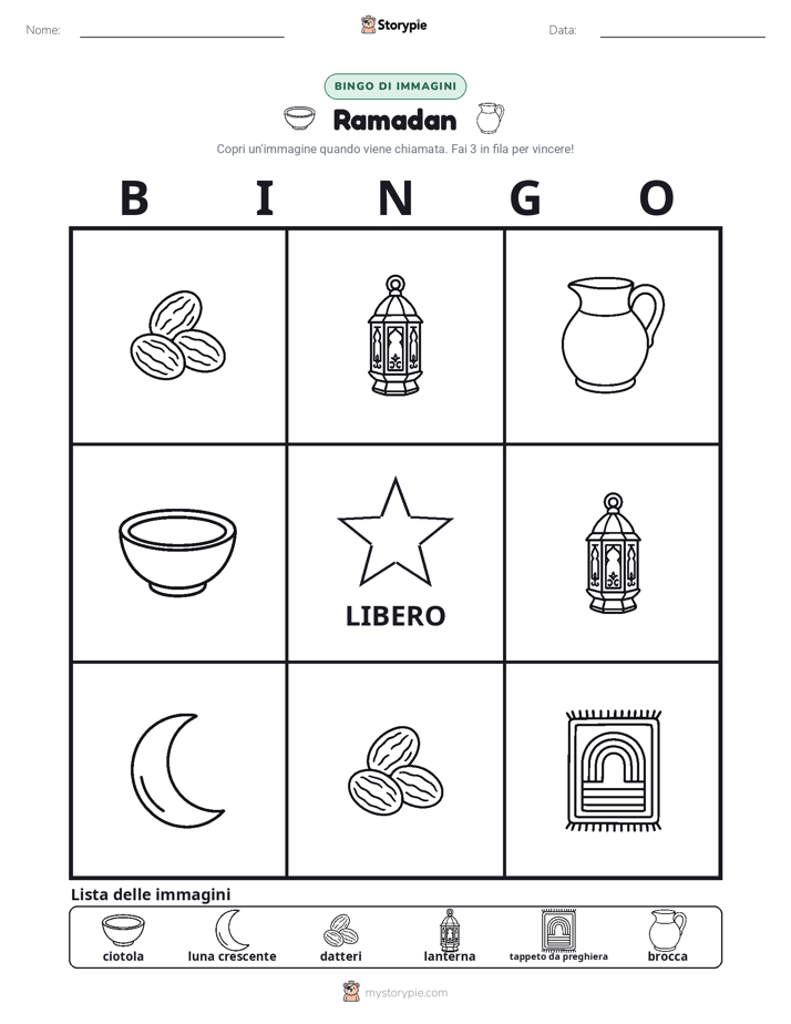 Bingo delle Immagini