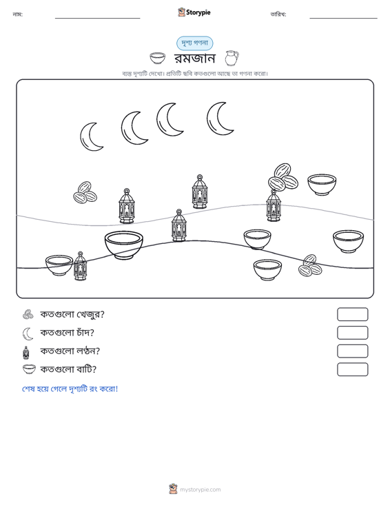 গণনা দৃশ্য