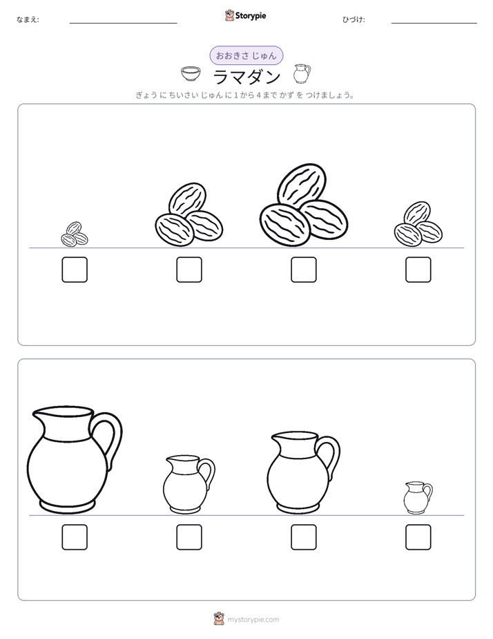 サイズ順